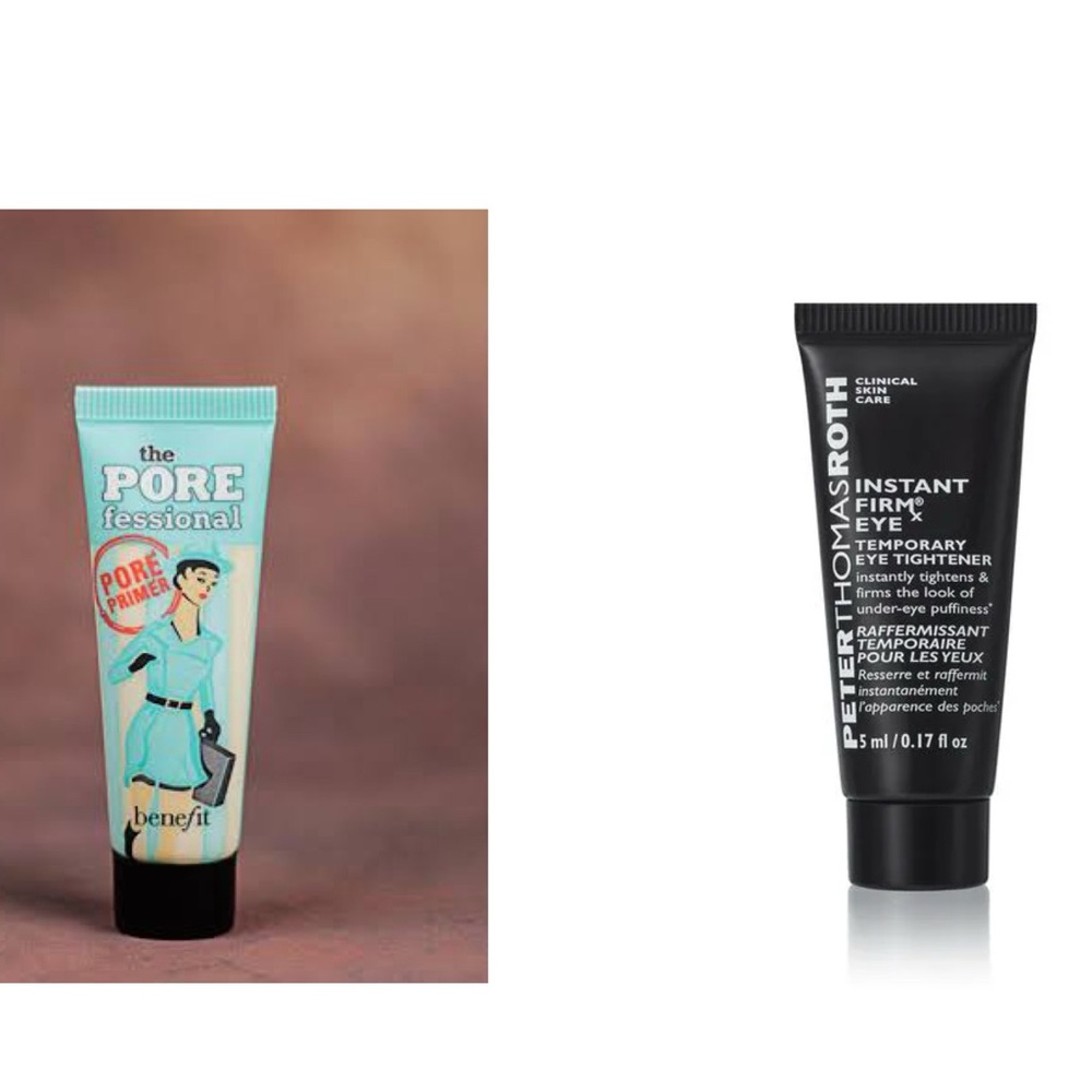 LitCombo :Peter Thomas Roth  Instant Eye Tightener 5ml +Benefit Lite Primer 3ml